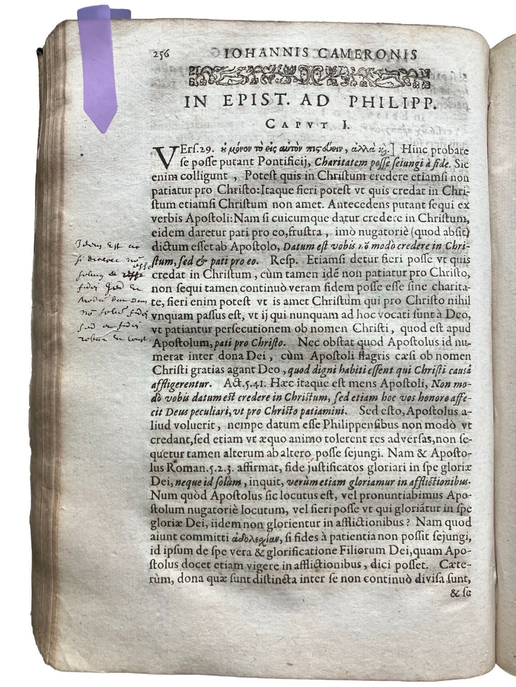 Livres: Two texts, by Cameron & Cappel 1632, ex. Bigot Library – D'occasion à Uster par TricottetCollection 7