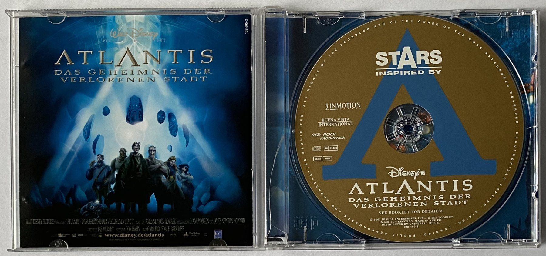 CDs: Stars Inspired by Disney's Atlantis – Gebraucht aus Flums von Asquillo 2