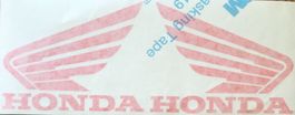2er Honda Logo mit Winks Aufkleber