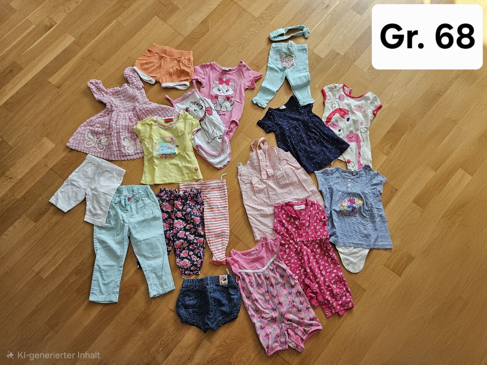 Lotti & Set di vestiti: Kleiderpaket Mädchen Sommer Gr. 62/68 – Usato da Tenniken venduto da Hansa