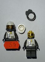 2 Stück Lego Minifiguren Astronaut Space 1980er Jahren!