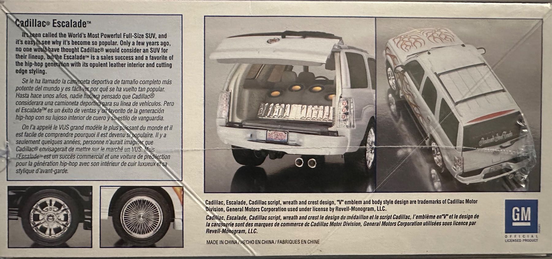 Revell Modellini d'auto: Cadillac Escalade - 1:25 Modelbausatz von Revell – Nuovo e nell'imballaggio originale da Schlieren venduto da Selected_Model_Cars 1