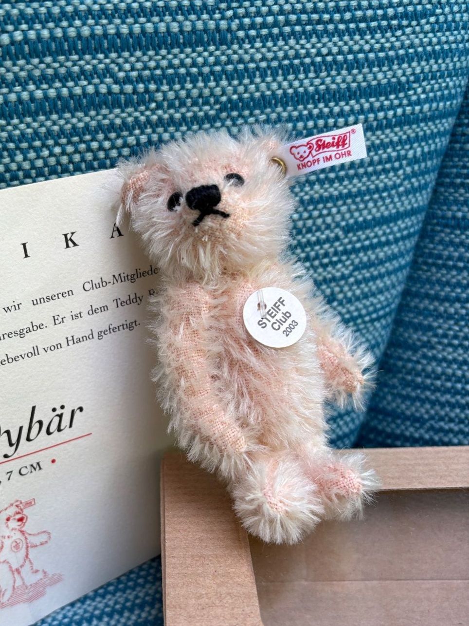 Steiff Spielzeuge: Steiff Club SammlerTeddy 2003 – Gebraucht aus Winterthur von reg_ld2g 4