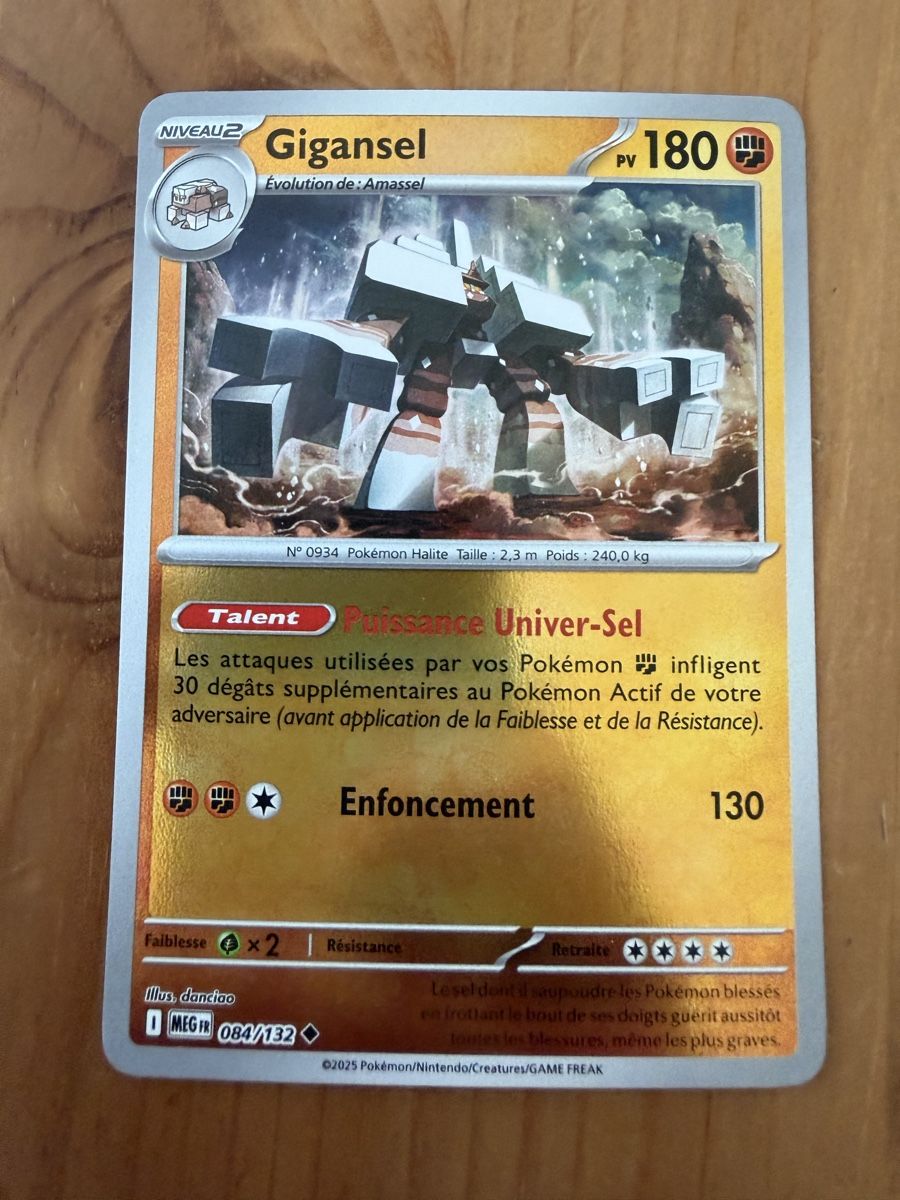 Pokémon Carte collezionabili: Gigansel (MEG084) – Nuovo (secondo la descrizione) da Vevey venduto da Matx