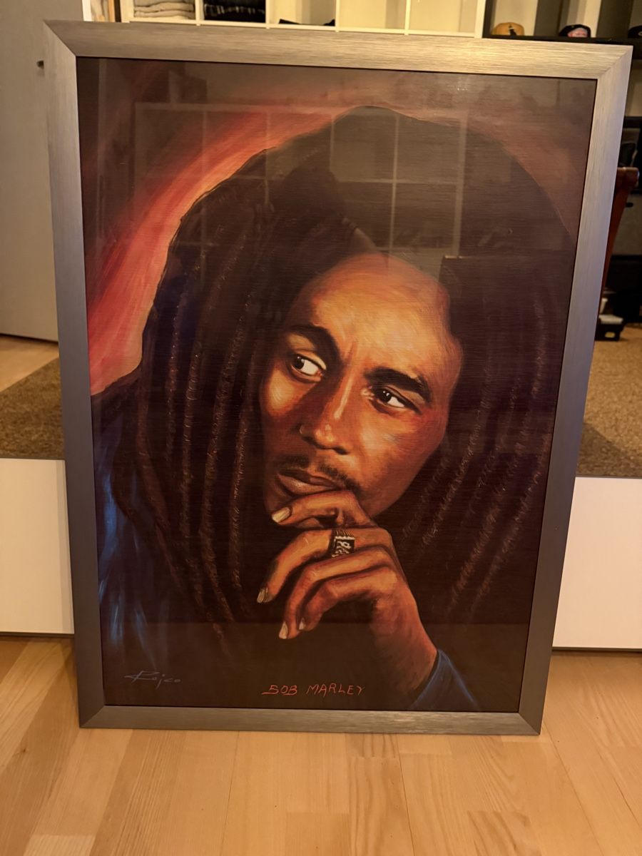 Dipinti: Bob Marley Acryl-Gemälde – Usato da Giswil venduto da Jay14Records