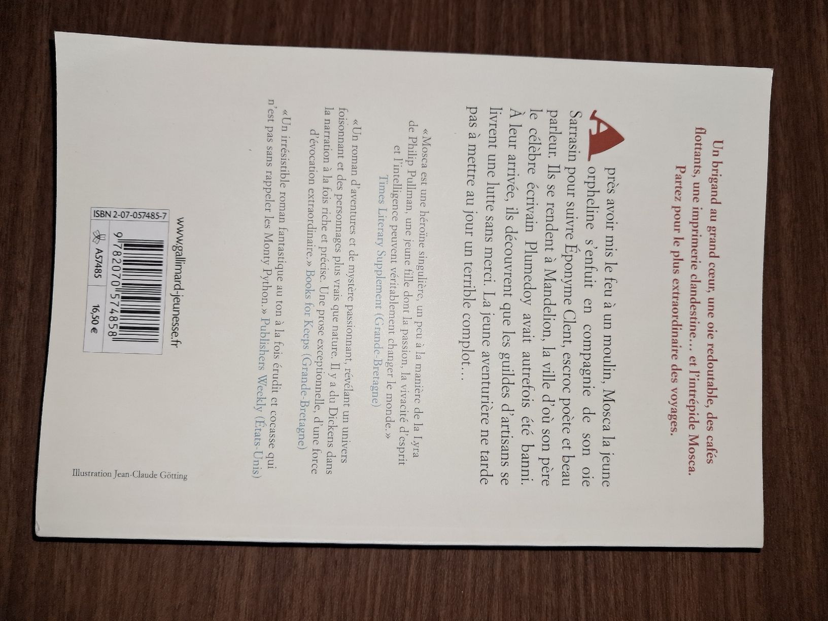 Bücher: Le Voyage de Mosca Roman de Frances Hardinge – Gebraucht aus Le locle von juliensaran 2