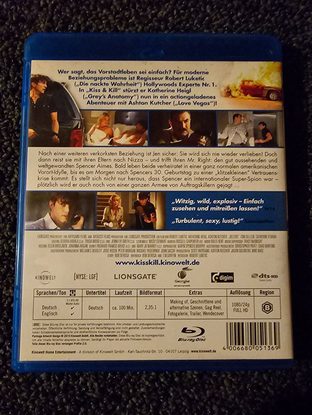 Tutti i DVDs: KISS & KILL – Usato da Ruswil venduto da jan_bxl5 1