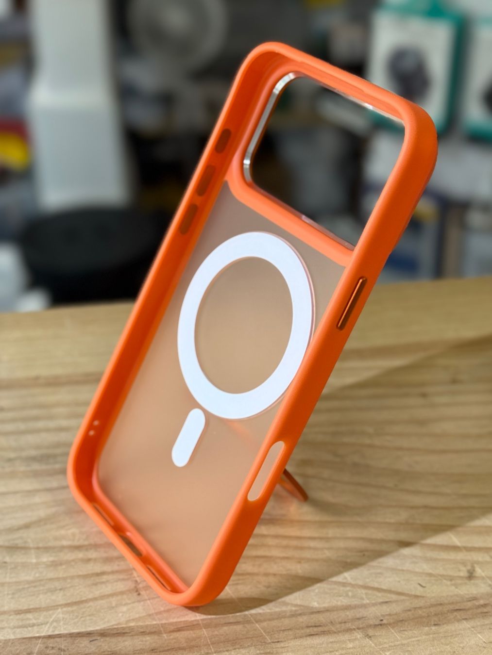 Cover & Protezioni schermo: iPhone 17 Pro(Max)- Coque Magnétique support magsafe rotatif – Nuovo e nell'imballaggio originale da Morges venduto da DigiAC 3