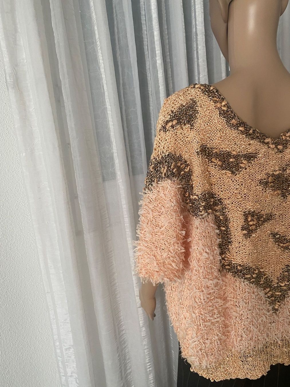 Pullover & Sweatshirts: Perfekter Auftritt - UNIKAT - HAND MADE Strickpulli, M/L – Neu (gemäss Beschreibung) aus Winkel von ferrari2022 7