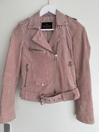 Lederjacke von Review, Grösse XS