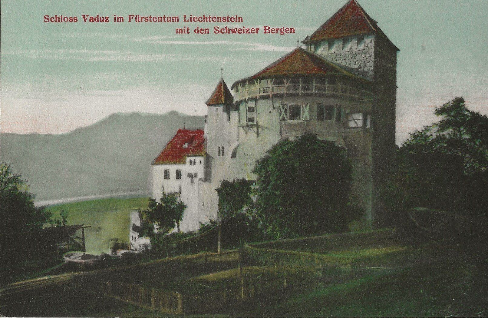 Cartoline postali: Schloss Vaduz – Usato da Frauenfeld venduto da Merk52