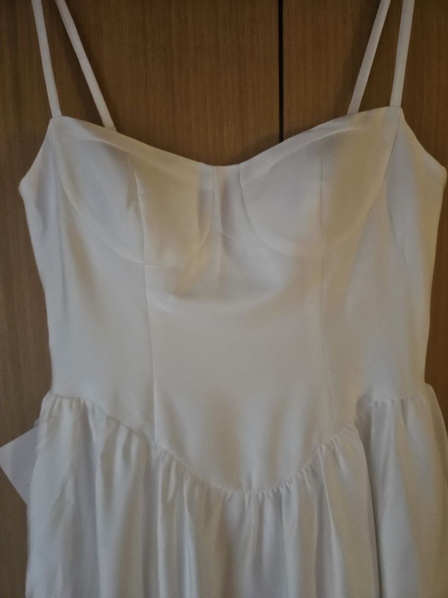 Vestiti: Weisses Standesamt- oder Sommerkleid / neu – Nuovo (secondo la descrizione) da Lupfig venduto da Thomas.M_89