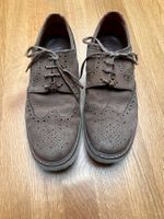 BRIMARTS Herrenschuhe Gr. 42 Braun Wildleder