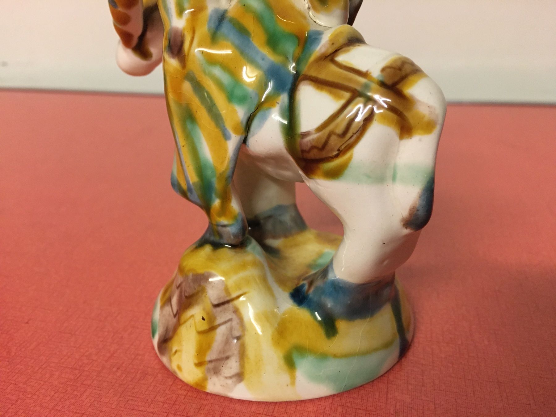 Statuette: Wunderschöne Keramik Figur Hand Bemalt. – Usato da Lanzenhäusern venduto da vic63 3