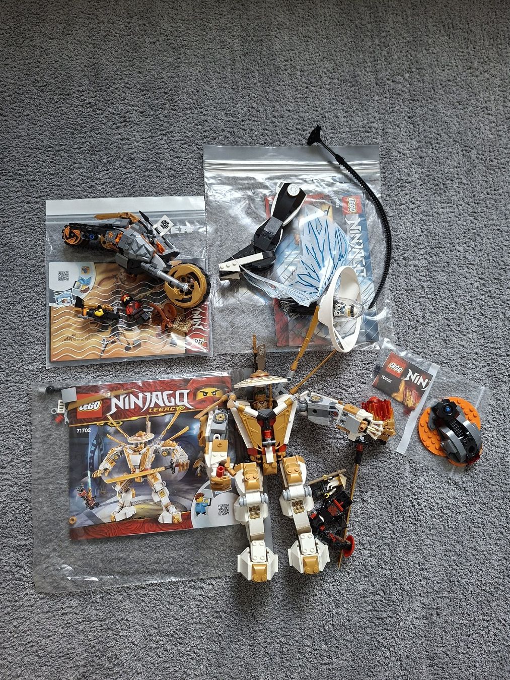 Lego Jeux de construction: Lego Ninjago divers – D'occasion à Orpund par eviandersson