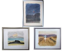 E. Morgenthaler 3 Lithos 1962 nummeriert und signiert