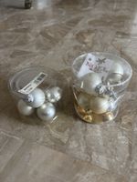 16 Mini-Weihnachtskugeln gemischt, 2 Packungen