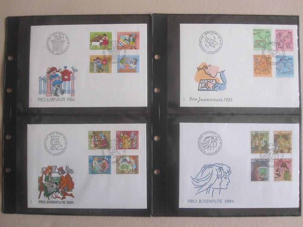 Alle Briefmarken: Briefmarken Pro Juventute – Gebraucht aus Saland von k_z_tny8 2