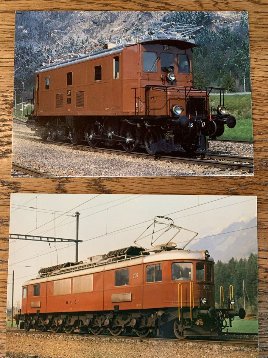 Modellini di ferrovie: BLS Postkarten Sammlung "rail in 88" Occasion – Usato da Winden venduto da EmilNeu 6