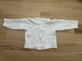 Leichte Jacke weiss Baby Grösse 56 gebraucht
