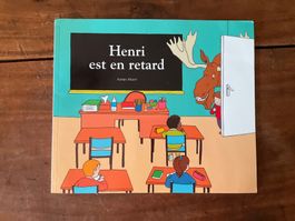 Livre jeunesse "Henri est en retard" Adrien Albert