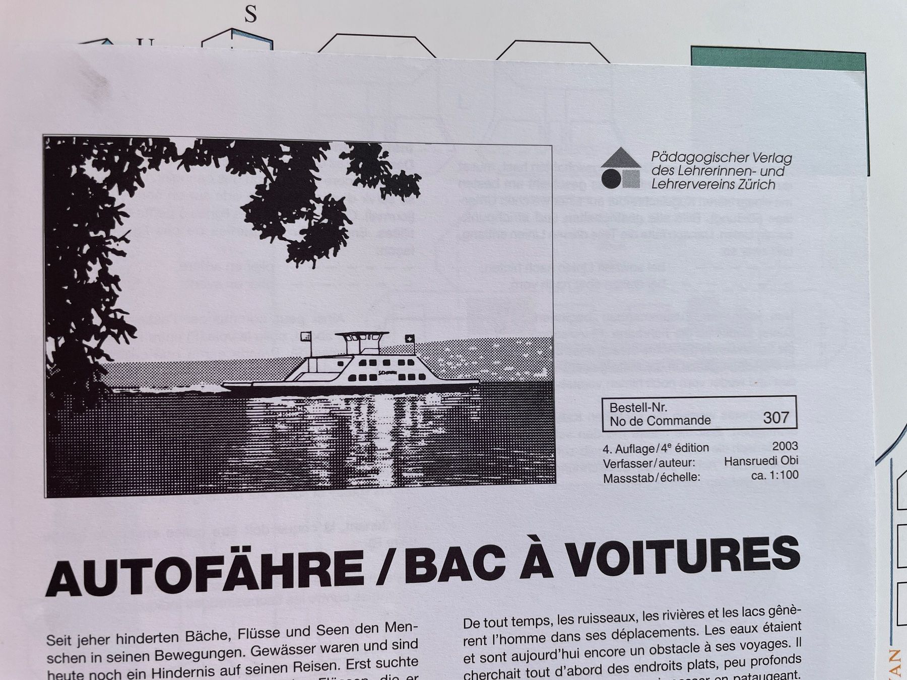 Kit bricolage: Modellbogen / Bastelbogen Autofähre, 2003 – Nuovo (secondo la descrizione) da Füllinsdorf venduto da bienli 4