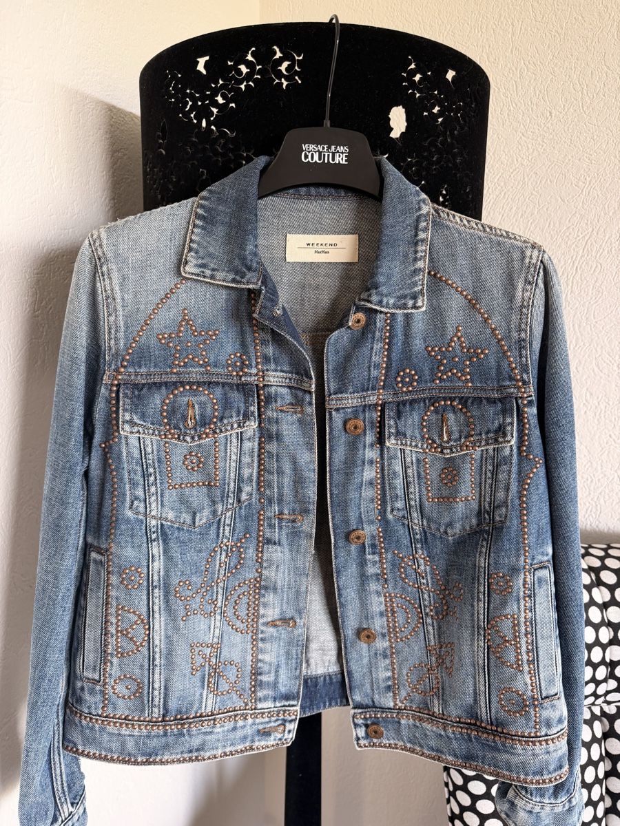 Max Mara Giacche: MaxMara Weekend Denim Jacket, Size 38 – Usato da Zürich venduto da Vikkinikki