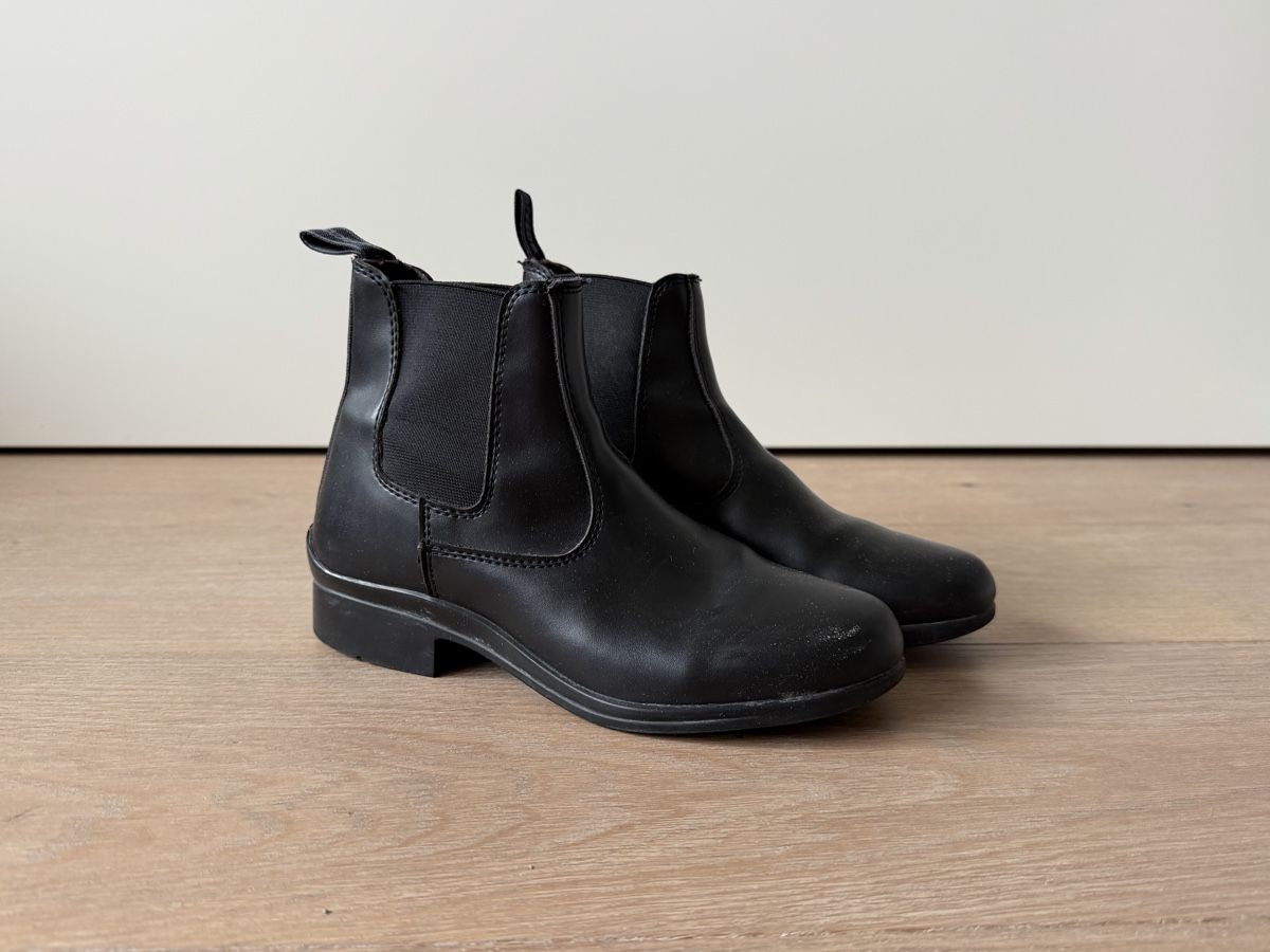 Scarpe per ragazzi: Schwarze Reiten Stiefeletten, Grösse 35 – Usato da Wettswil venduto da pop_qw58