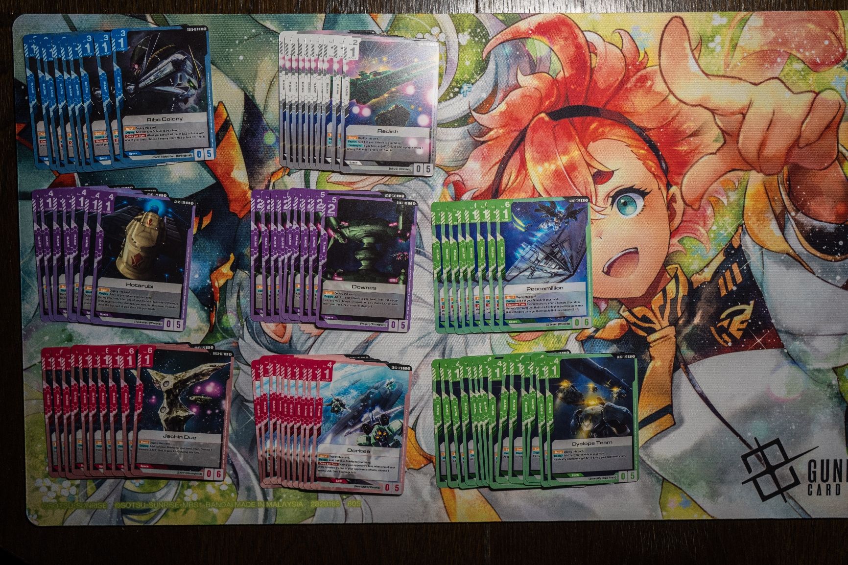 Bandai Carte collezionabili: Gundam Card Game GD03 BULK – Usato da Spreitenbach venduto da g3n3zyzz 7