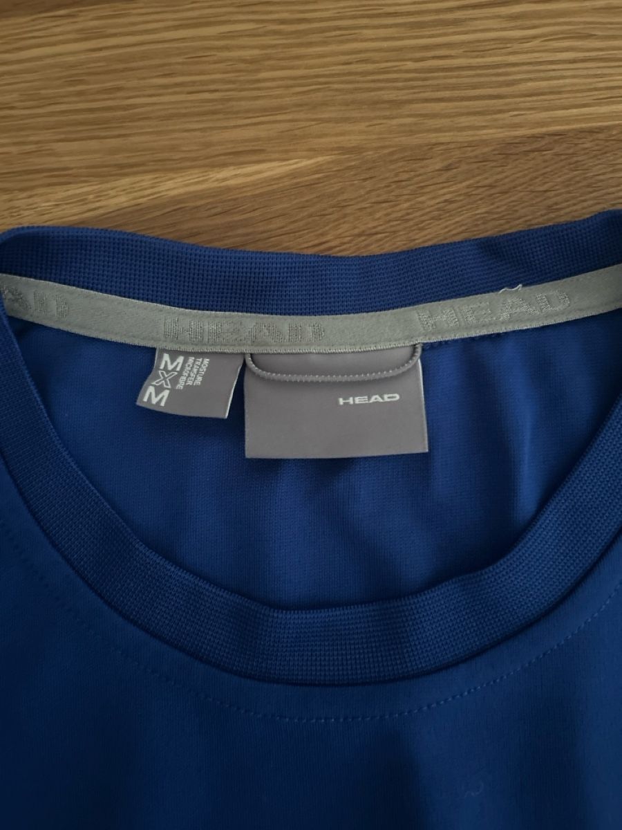 Head T-shirt: Head Sportshirt blau M – Usato da Büttenhardt venduto da dmartinez 2