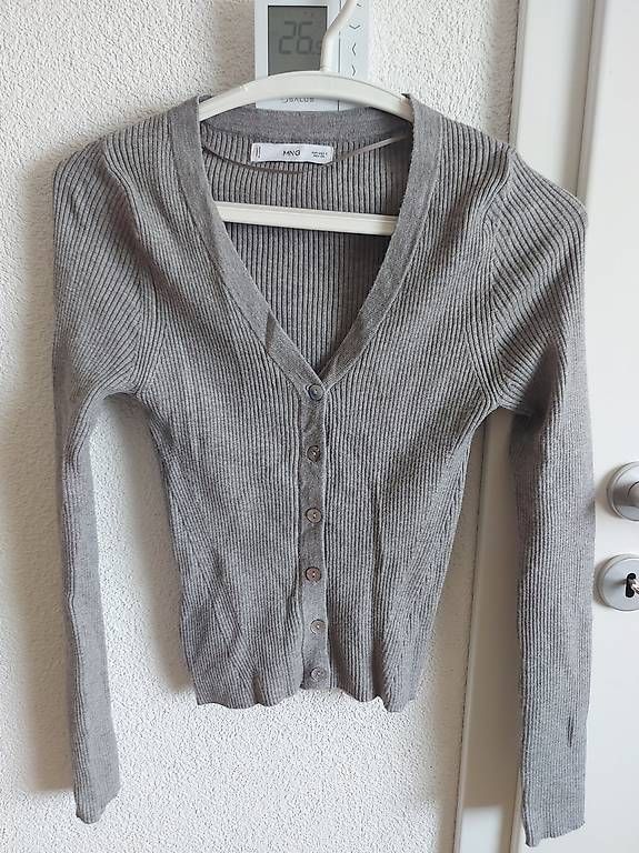 Jacken: Mango Grise Cardigan Small – Neu und originalverpackt aus Peseux von kom_zgb9
