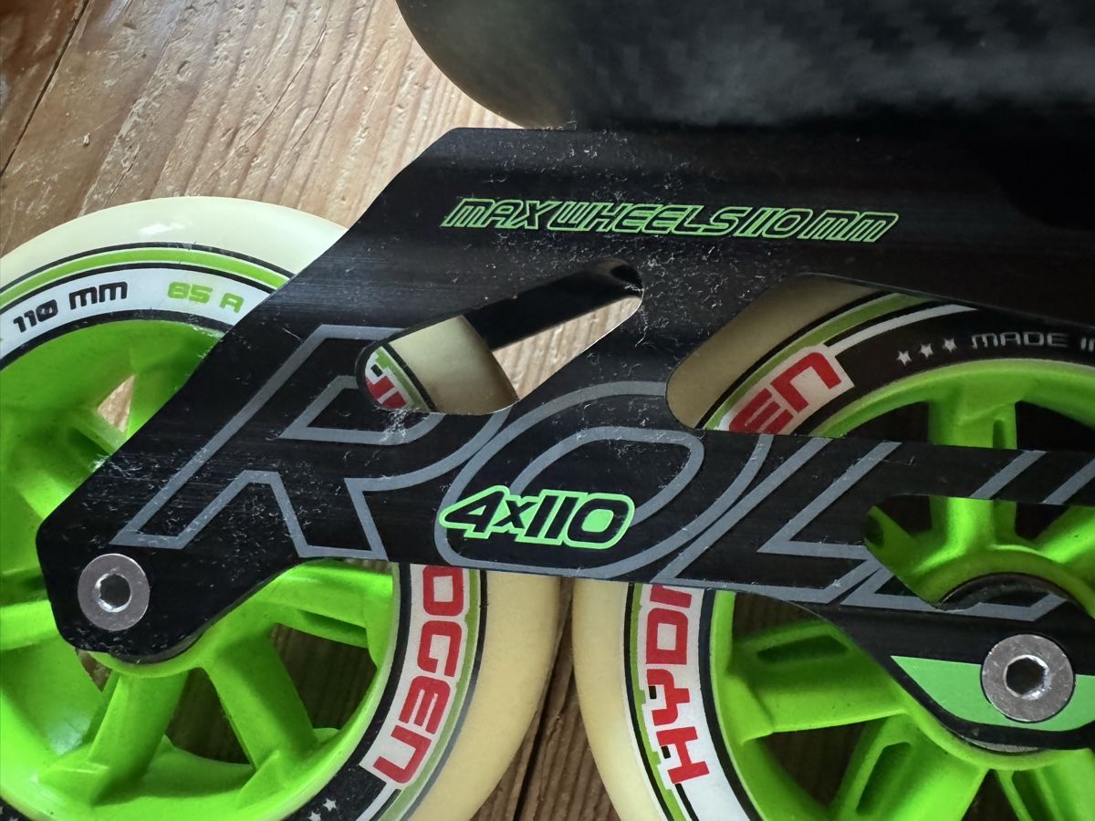 Pattini in linea & Pattini a rotelle: Rollerblades Tempest 110 – Nuovo (secondo la descrizione) da Stans venduto da nomoresmokesignals 2
