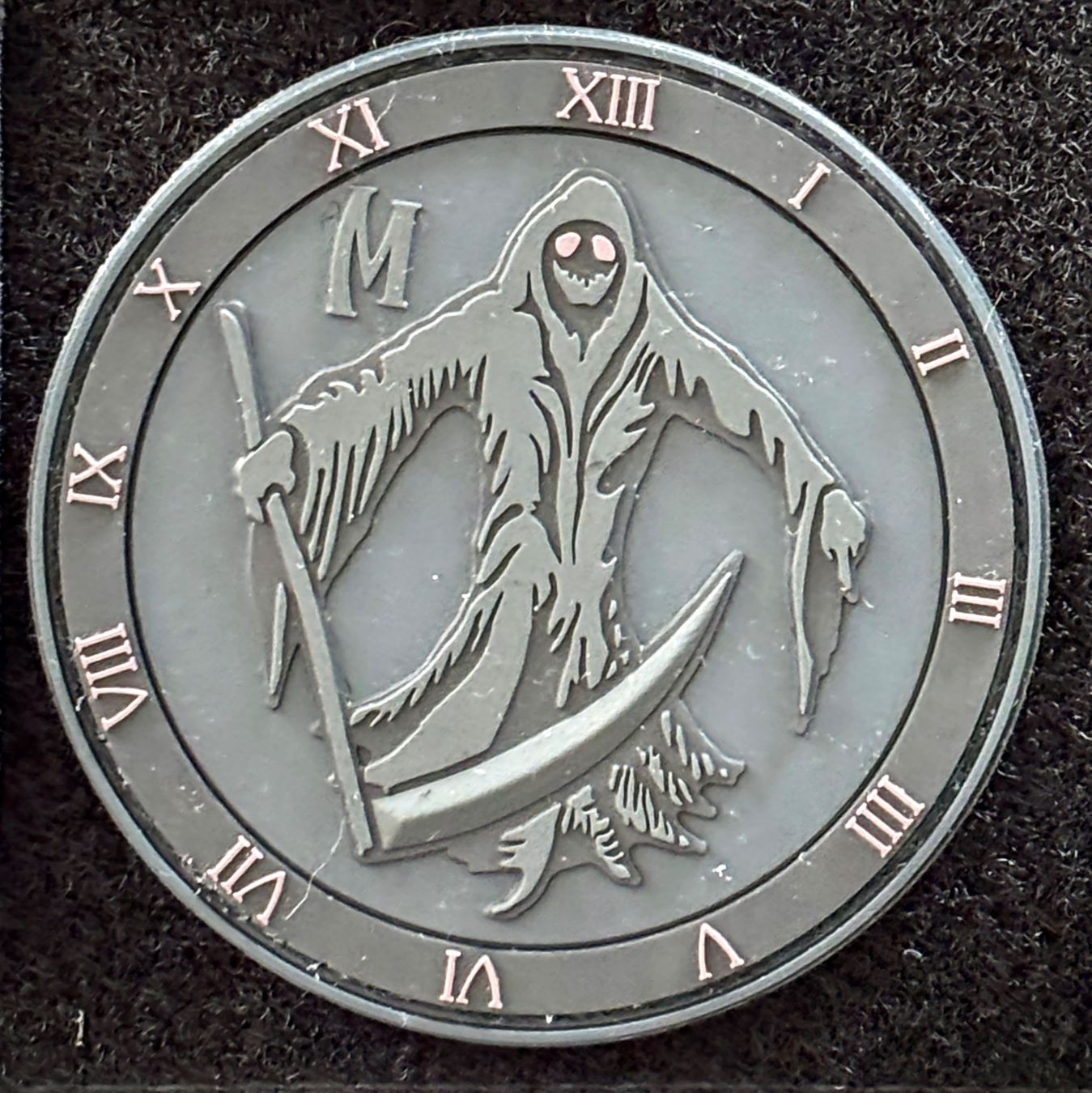 Placchette & Badge: Klett-Patch Reaper, 8 x 8 cm – Nuovo (secondo la descrizione) da Frauenkappelen venduto da Doc_Snyder
