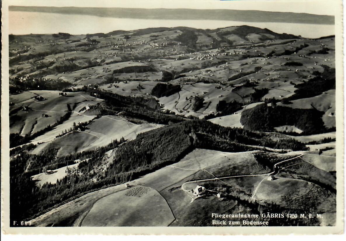Cartoline postali: Flugaufnahme Gäbris – Usato da Hochdorf venduto da Ziegel-16