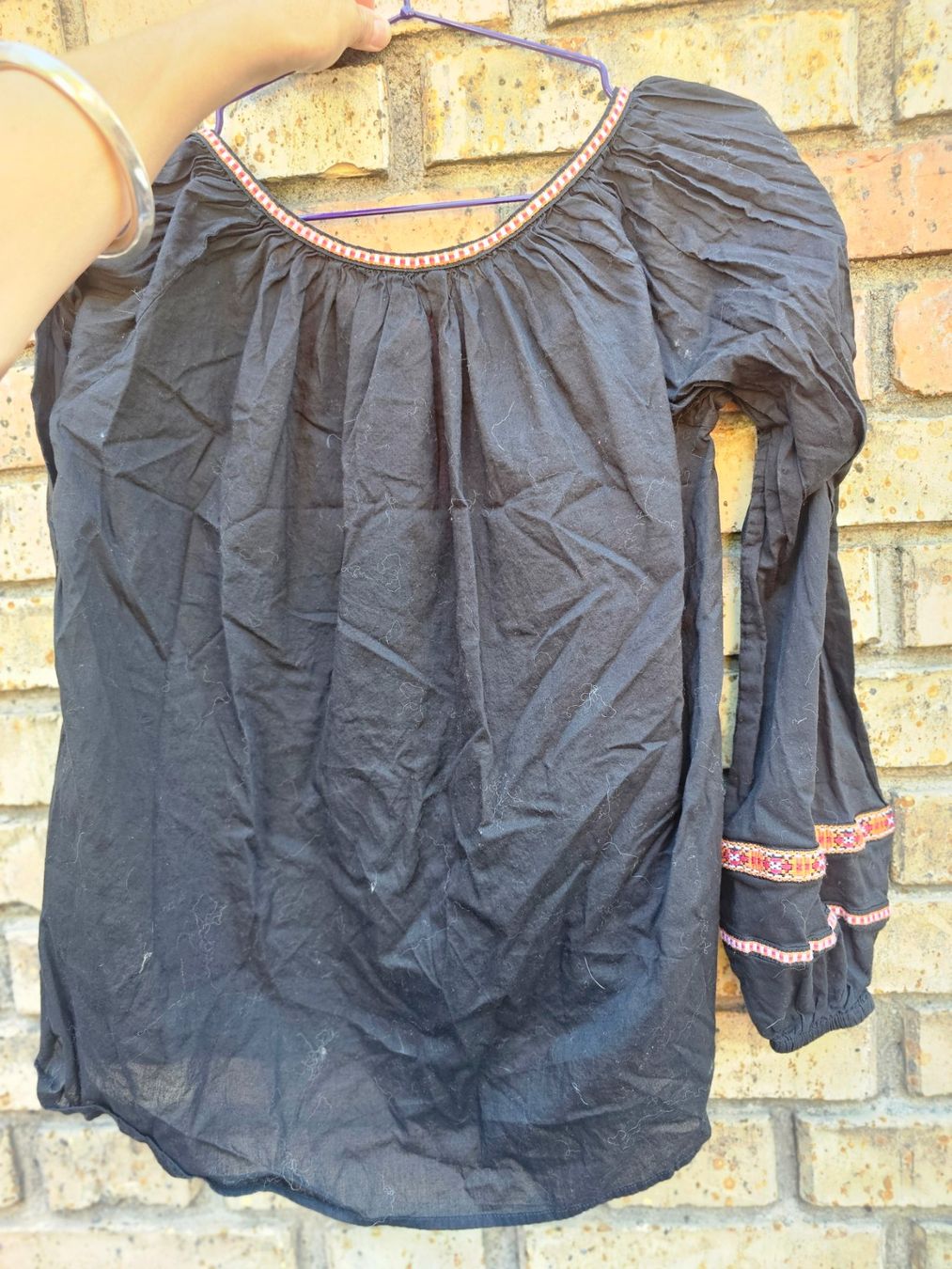 H&M Tuniken: Bestickte Hippie Boho Bluse, Gr 34 (S) – Gebraucht aus Bassersdorf von CorinneK36 2