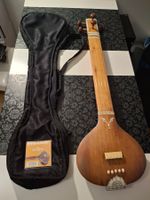 Seltene Vintage Tanpura P. & Brothers Calcutta, 5-saitig