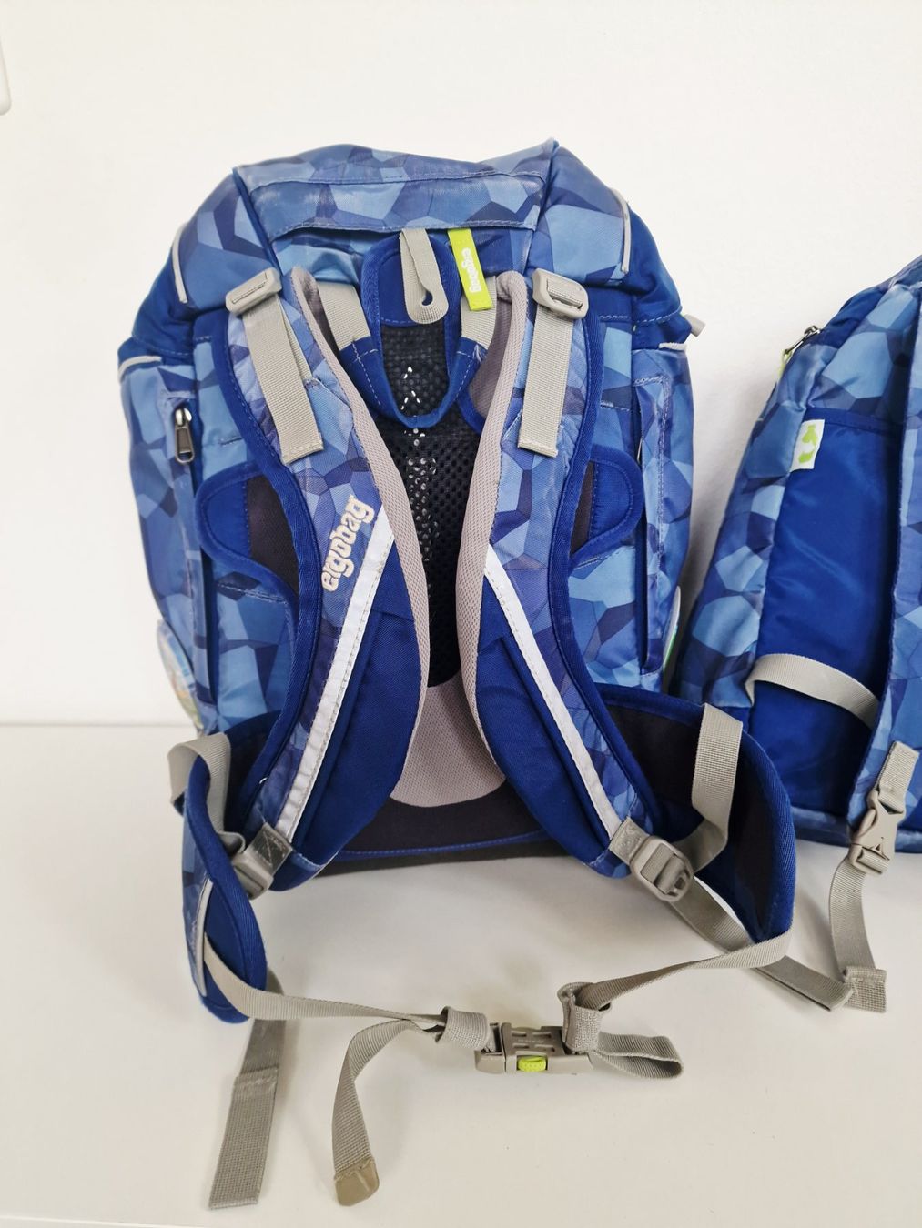 Ergobag Kindertaschen: Jungen Ergobag Schullrucksack mit Etui Blau mit div. Fächern – Gebraucht aus Hallau von CHACLA 1