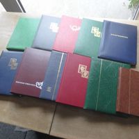 11 leere, gebrauchte EINSTECK -  ALBEN / siehe Bilder
