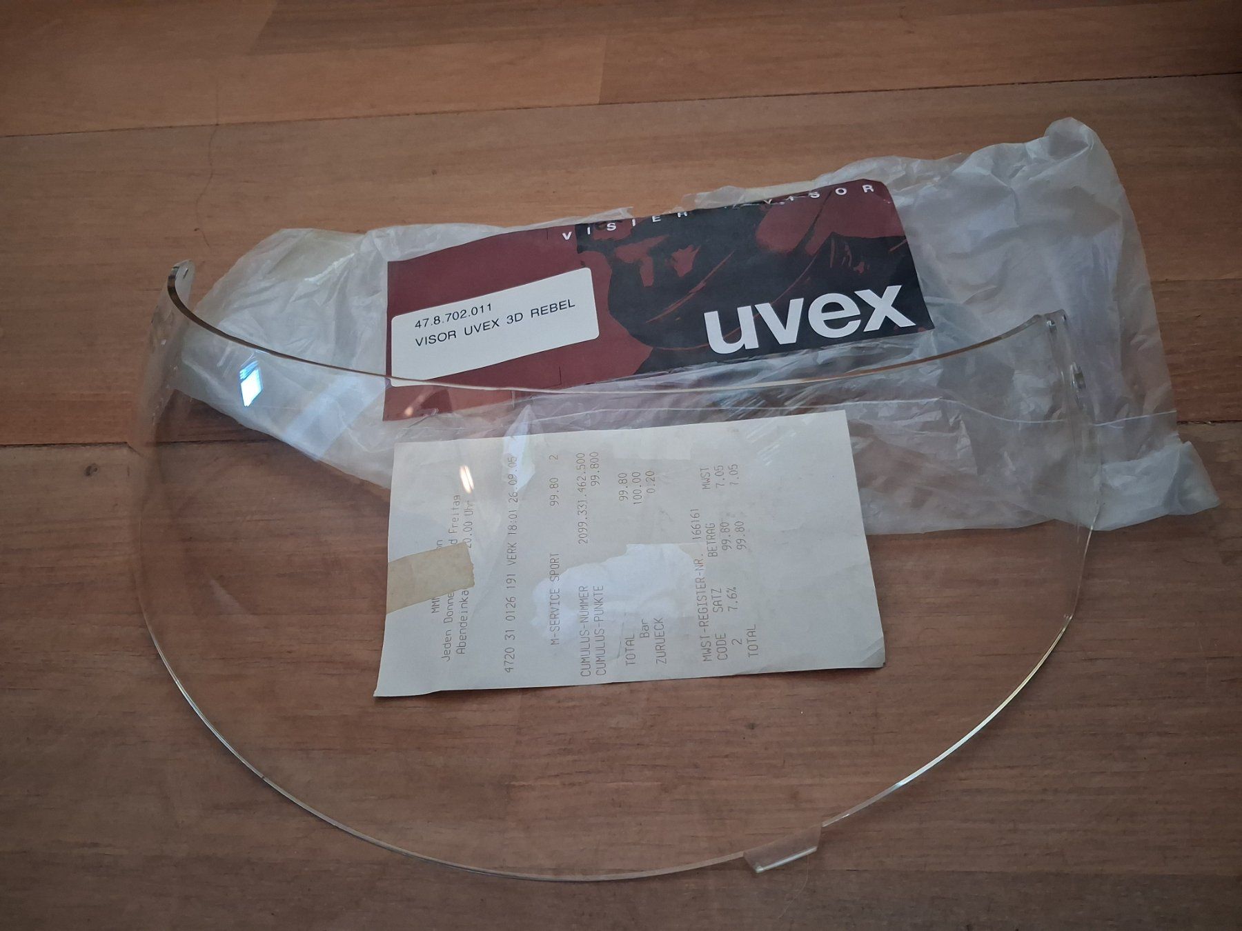 Uvex Caschi & visiere: UVEX Visier Visor 3D Rebel – Usato da Pfäffikon ZH venduto da Maluk