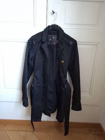 Mantel Trench G-Star RAW Schwarz (Grösse S)