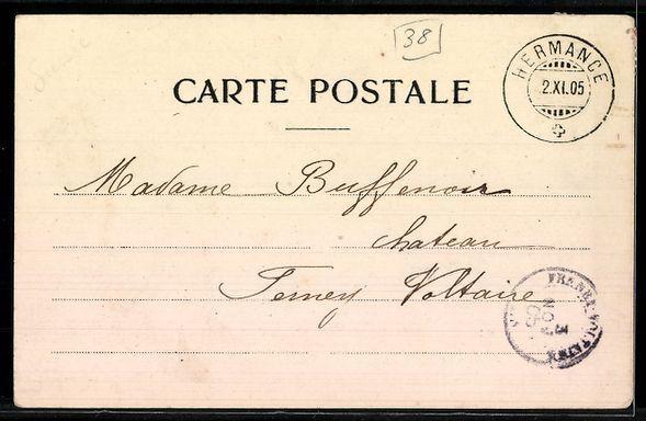 Cartoline postali: AK Hermance, Interieur de Cour – Usato da Berlin venduto da bartko-reher 1
