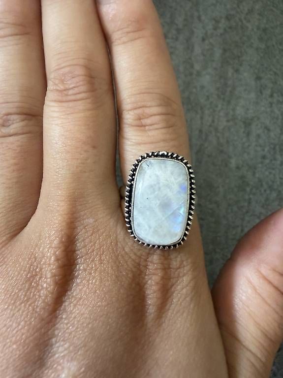Anelli: Ring mit Mondstein – Usato da Chur venduto da van_6qs7 1