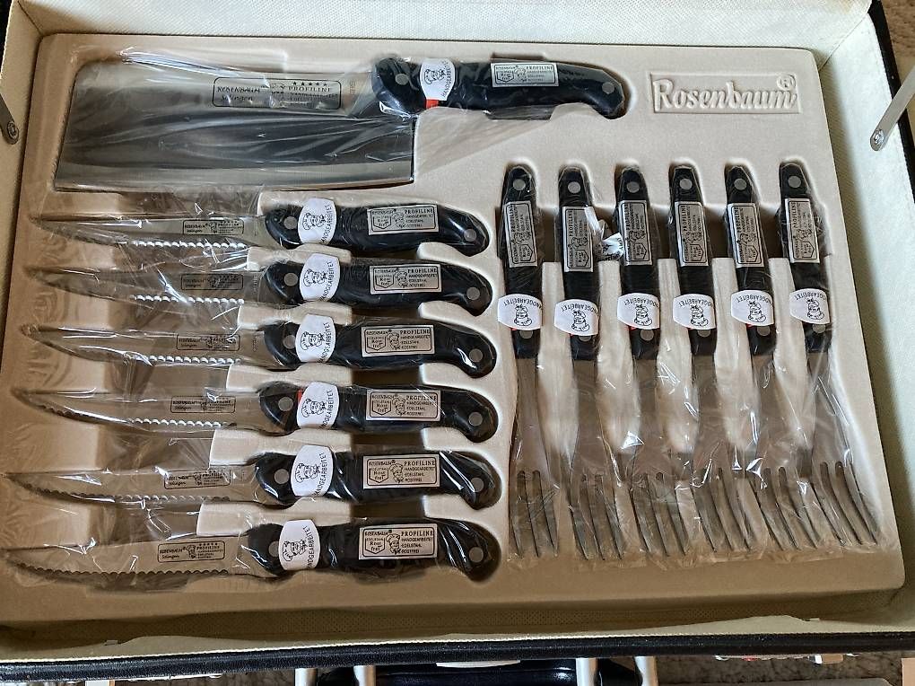 Coltelli: Rosenbaum Solingen Set couteaux avec valise – Nuovo e nell'imballaggio originale da Gland venduto da man_n86c 2