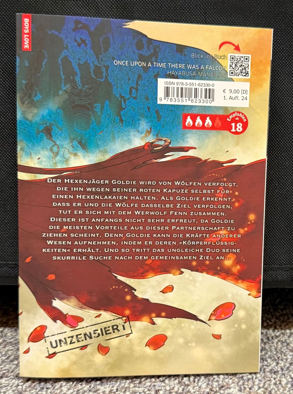 Fumetti: BL Manga: Red Hood – Nuovo (secondo la descrizione) da Triesen venduto da cla_q2js 1