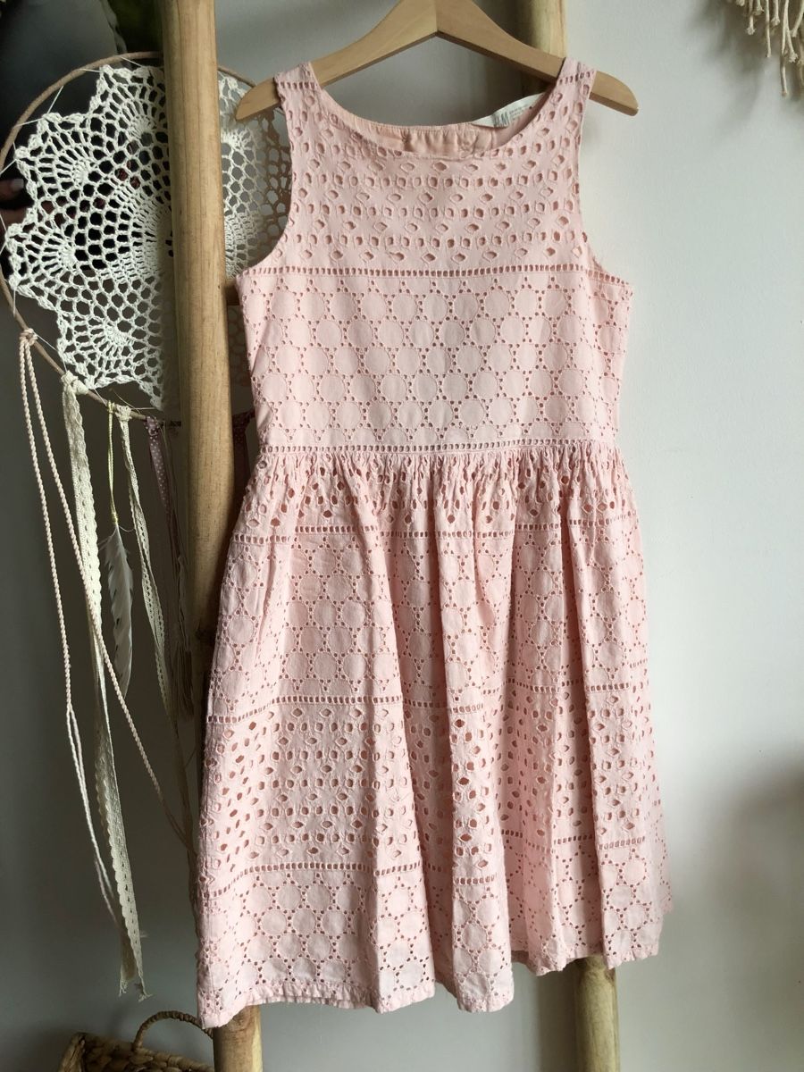 H&M Vestiti & Gonne: Mädchenkleid Sommer, Madeira Spitze, Gr. 140 – Usato da Obfelden venduto da dafae 1