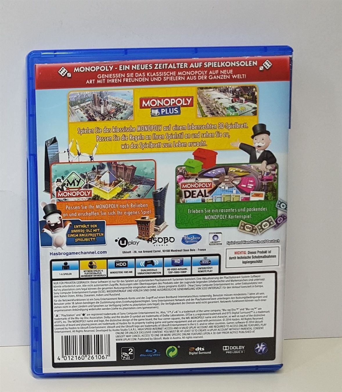 Sony Giochi: 😎Monopoly Family fun Pack  PS4 – Usato da Schüpfheim venduto da Games_Spielkonsolen 2