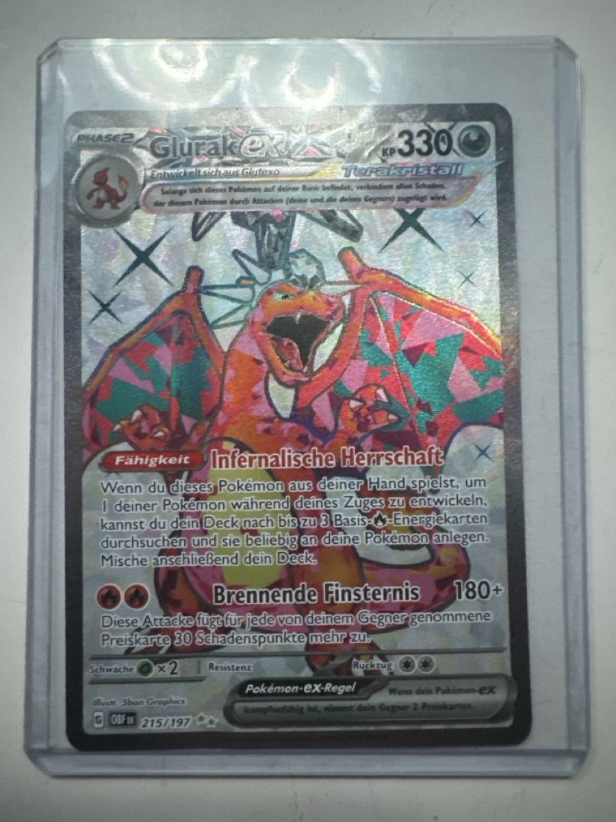 Karten: Charizard EX - Obsidian Flames – Gebraucht aus Gossau SG von LeJames911