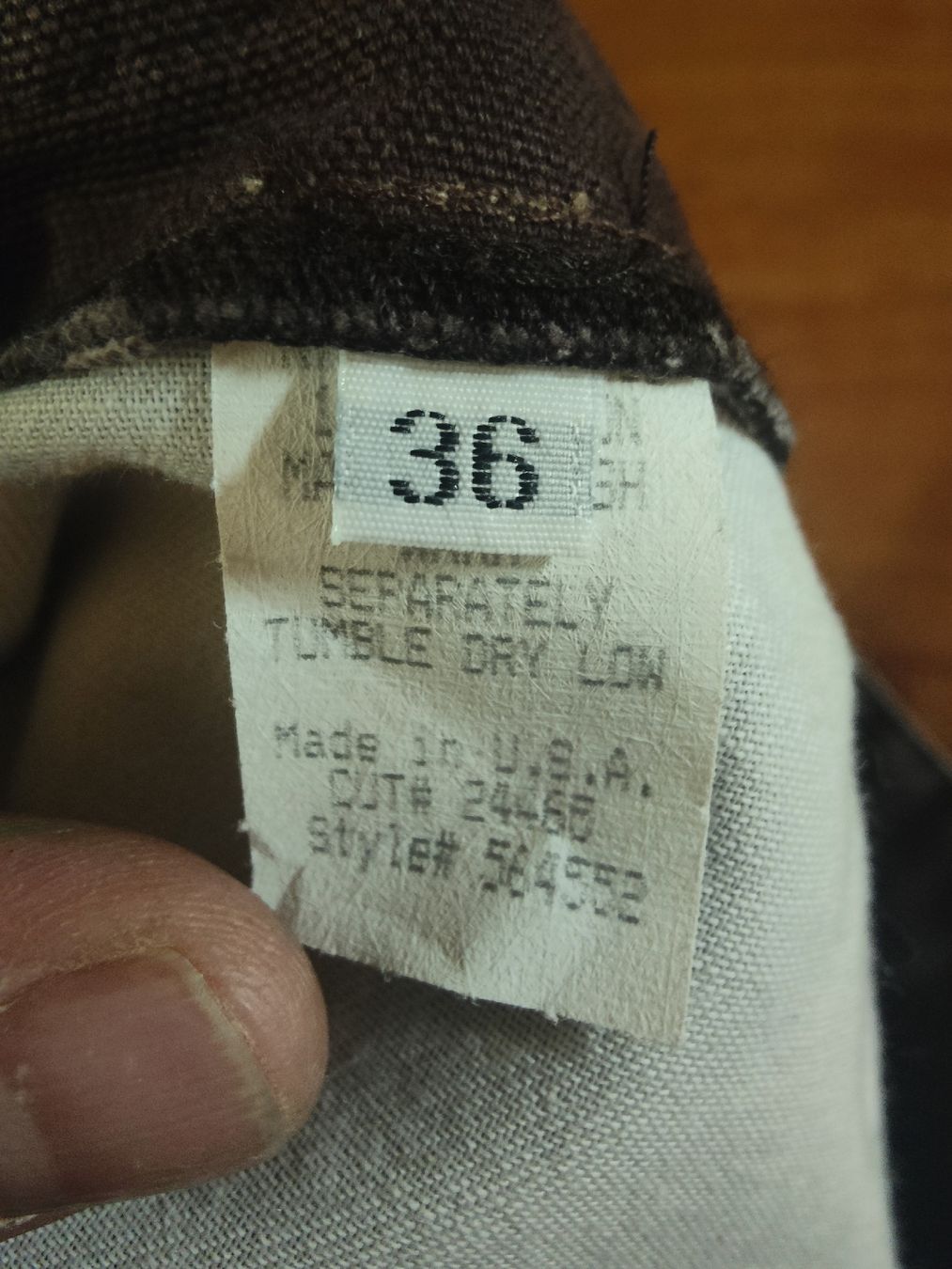 Pantaloni: Wah Maker Old West Jeans - Frontier - 36 – Usato da Bichelsee venduto da Sacoche1932 5