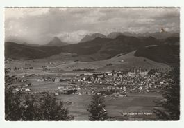 Ansichtskarte Einsiedeln mit Alpen 29.11.1949