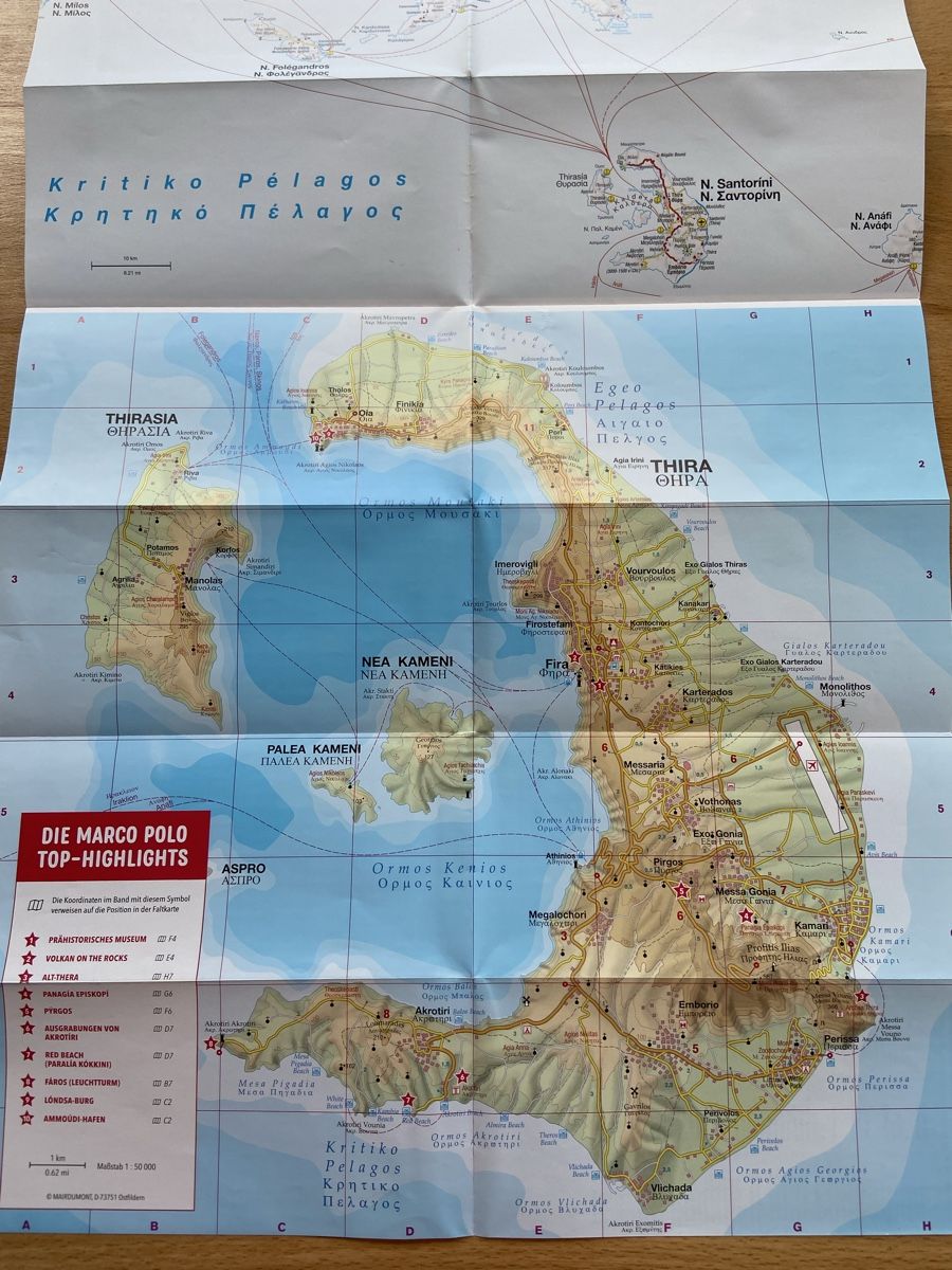 Bücher: Santorini Reiseführer / Marco Polo – Gebraucht aus Gross von LakeofSihl 3